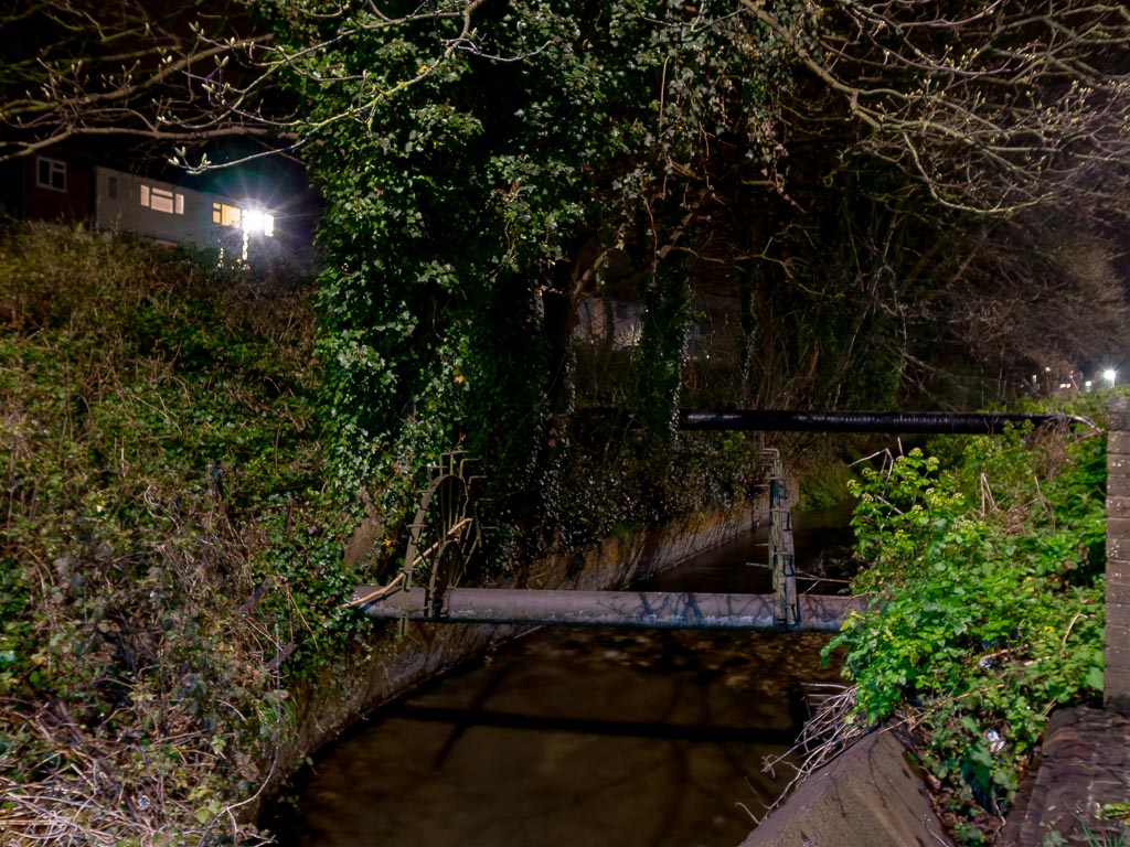 A nightscape shot from Lewes, East Sussex