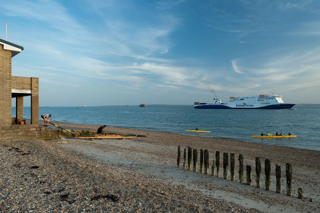 The ferry from Bilbao, Spain to Portsmouth. Part of the European Ferries photography series by Willie Robb.