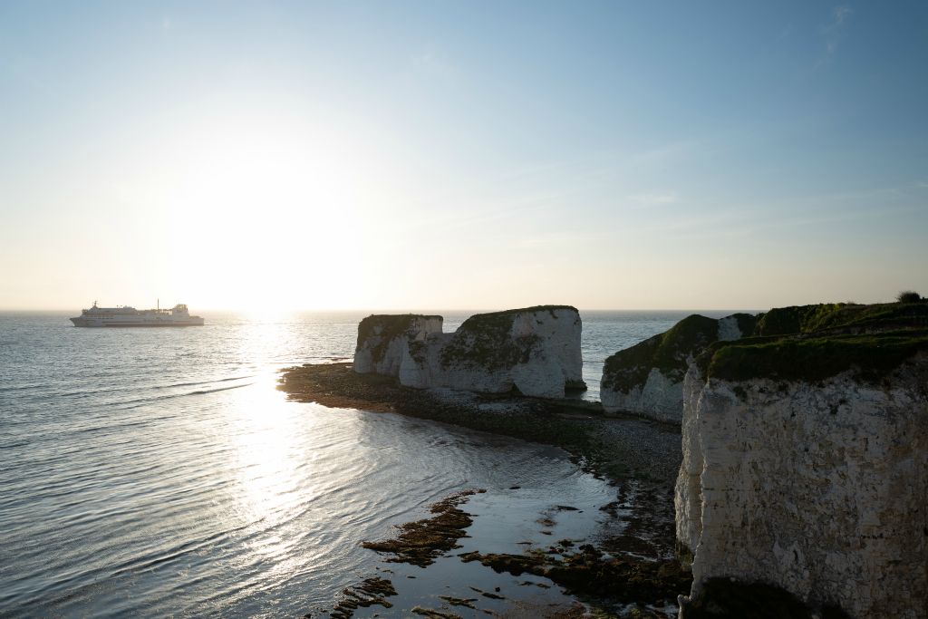 The ferry from Cherbourg, France to Poole in England. Part of the European Ferries photography series by Willie Robb.