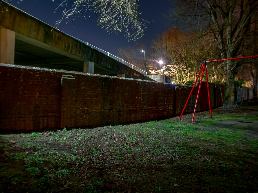 A nightscape shot from Lewes, East Sussex