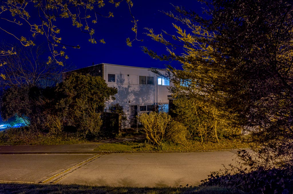 A nightscape shot from Lewes, East Sussex