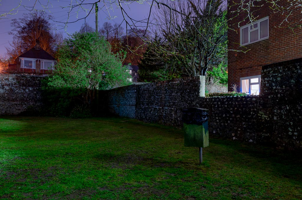 A nightscape shot from Lewes, East Sussex