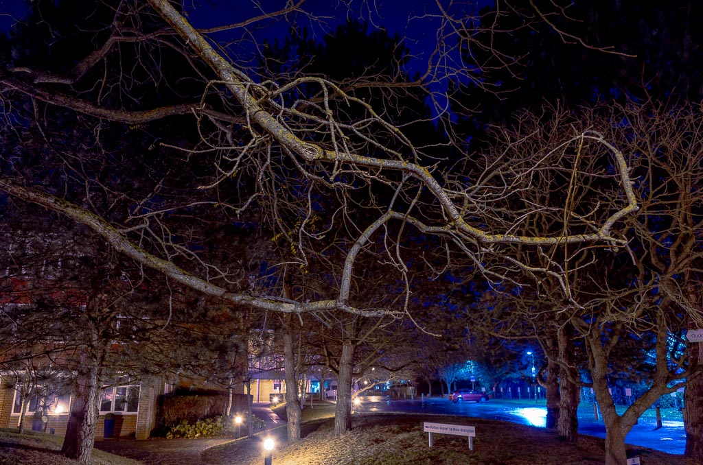 A nightscape shot from Lewes, East Sussex