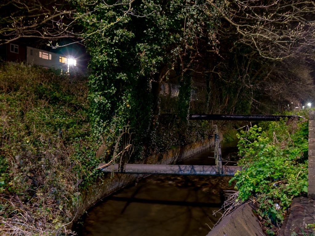 A nightscape shot from Lewes, East Sussex