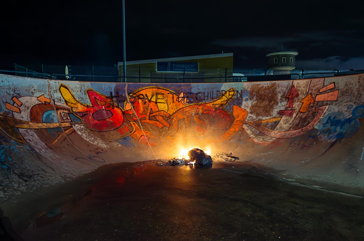 Skate Park Fire, 2024